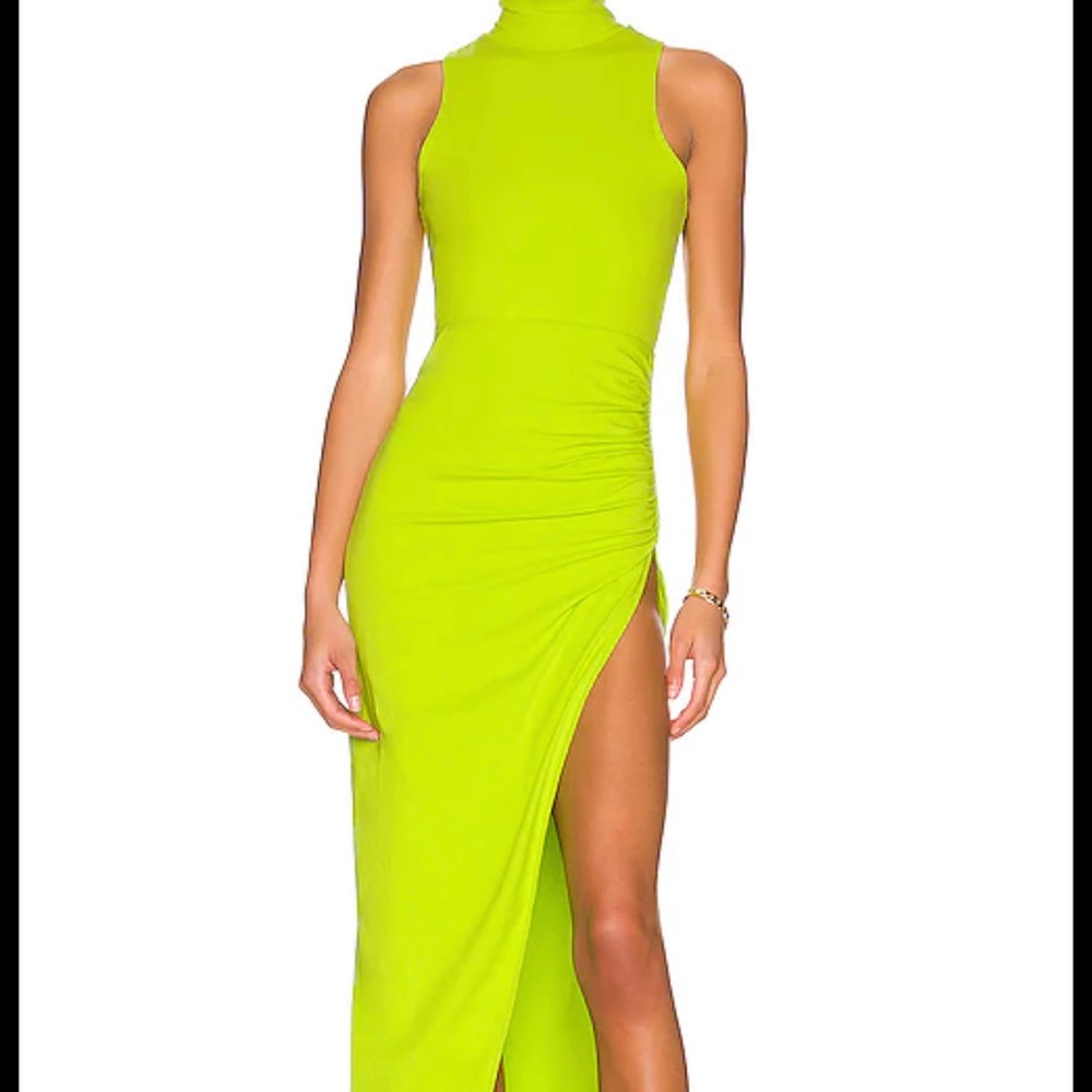 Superdown Janet Slit MIDI dress Medium NWT